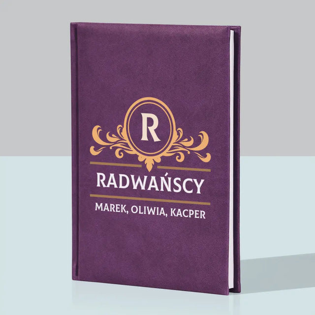 Monogram: Monogram Rodzina - Notes Książkowy z Nadrukiem