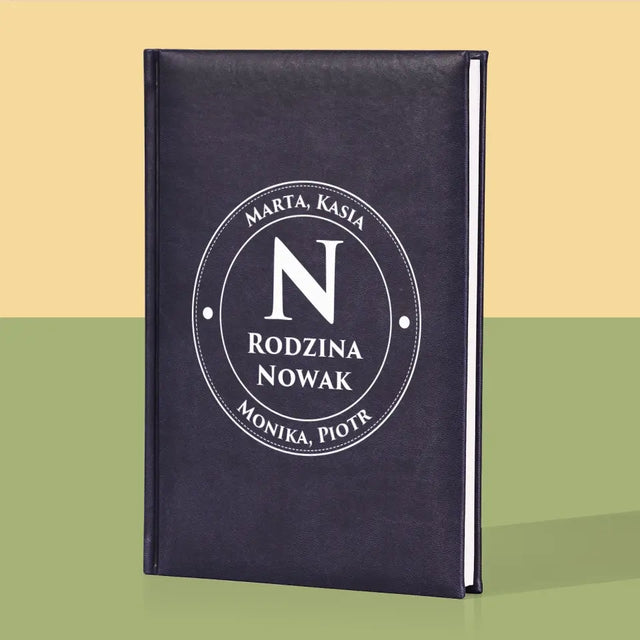 Monogram: Monogram Rodzinny 2 - Notes Książkowy z Nadrukiem