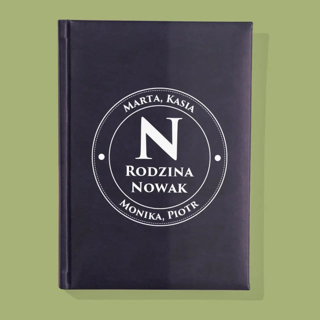 Monogram: Monogram Rodzinny 2 - Notes Książkowy z Nadrukiem