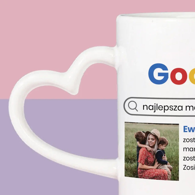 Zdjęcie i Podpis: Najlepsi Rodzice Wynik Google - Kubki Dla Par