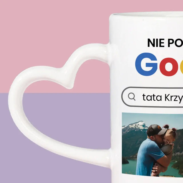 Fotokolaż: Nie Potrzebuję Google - Kubki Dla Par