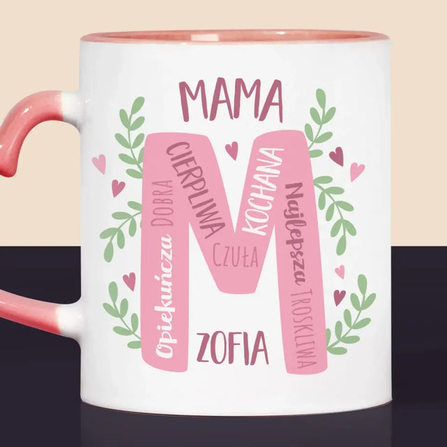 Monogram: Mama Cechy - Kubek z Nadrukiem
