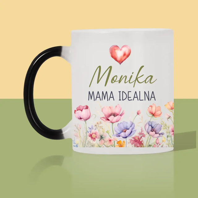 Monogram: Mama Idealna - Kubek z Nadrukiem