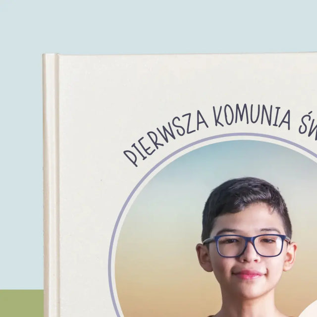 Zdjęcie i Podpis: Pierwsza Komunia Święta - Biblia z Nadrukiem