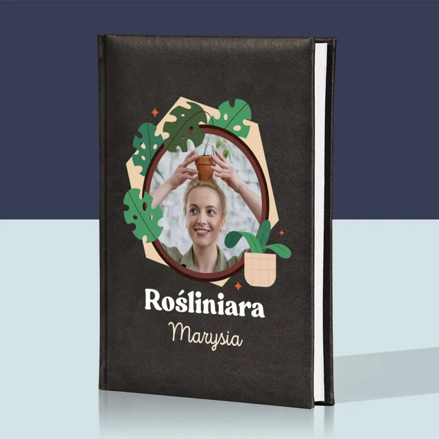 Zdjęcie i Podpis: Rośliniara - Planer Książkowy z Nadrukiem