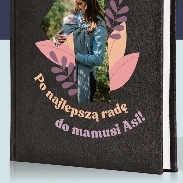 Zdjęcie i Podpis: Mama Nr 1 - Planer Książkowy z Nadrukiem