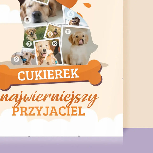 Kształt Ze Zdjęć: Pies - Personalizowany Plakat