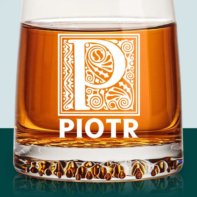 Monogram: Monogram Imię - Szklanka Do Whisky