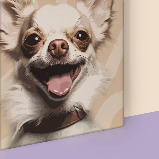 Portret Zwierzaka: Chihuahua - Wydruk ze Zdjęciem Zwierzaka