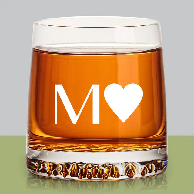 Monogram: Monogram Serce - Szklanka Do Whisky