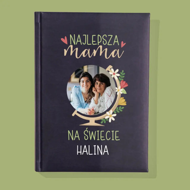 Zdjęcie i Podpis: Najlepsza Mama Świat - Notes Książkowy z Nadrukiem