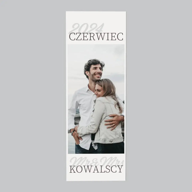 Fotokolaż: Mr&Mrs Data - Magnes Na Lodówkę