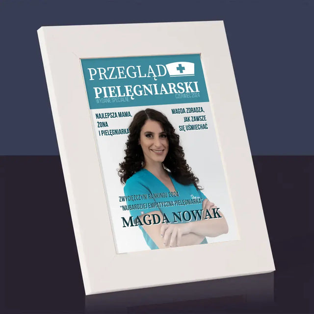 Okładka Magazynu: Przegląd Pielęgniarski - Ramka Na Zdjęcie