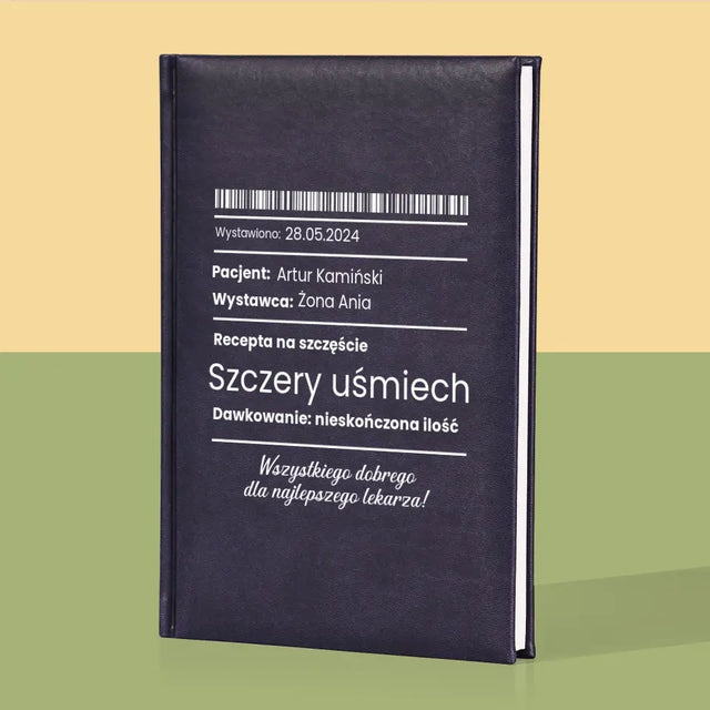 Imię I Podpis: Recepta Na Szczęście - Notes Książkowy