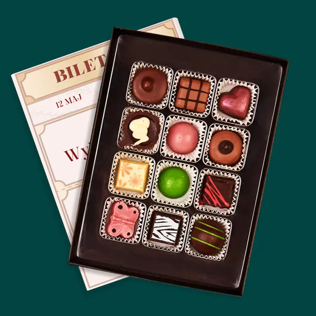 Imię i Podpis: Bilety Vip Świadkowa - Personalizowane Praliny