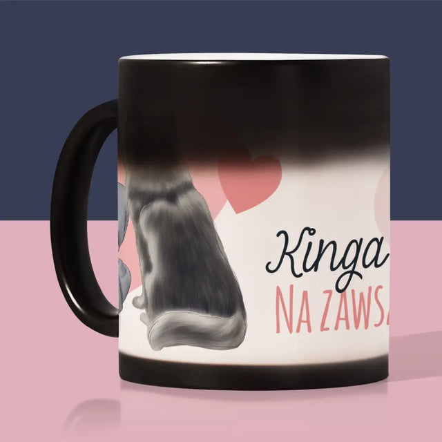 Kreator Postaci: Psi Przyjaciel - Kubek z Nadrukiem