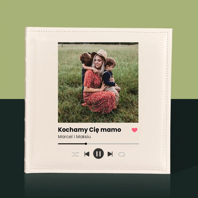 Zdjęcie i Podpis: Kochamy Cię Mamo - Album Na Zdjęcia