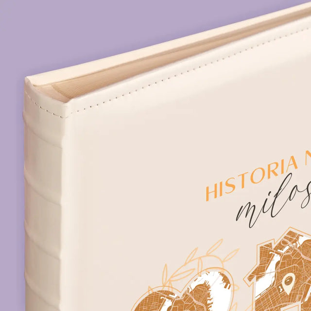 Mapa Miasta: Historia Naszej Miłości - Album Na Zdjęcia