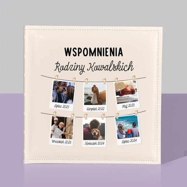 Fotokolaż: Wspomnienia Rodzinne - Album Na Zdjęcia