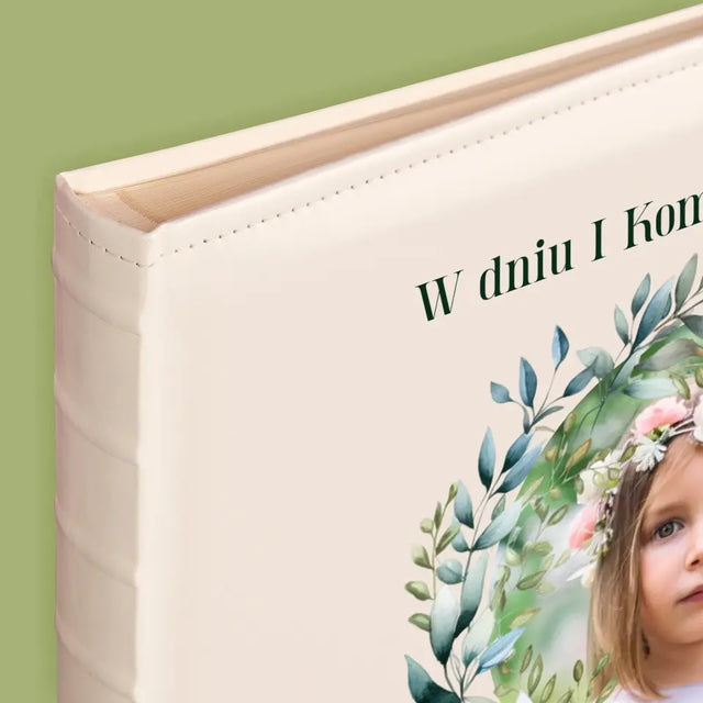 Zdjęcie i Podpis: w Dniu i Komunii Świętej - Album Na Zdjęcia