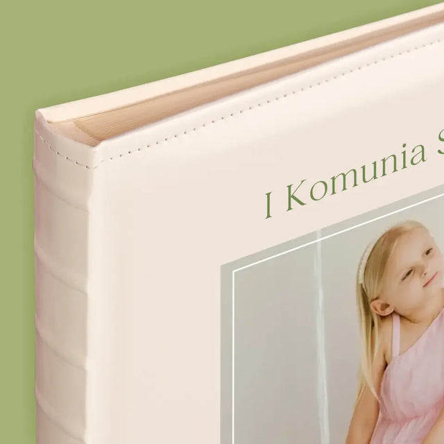 Zdjęcie i Podpis: Komunia Zdjęcie Krzyż - Album Na Zdjęcia