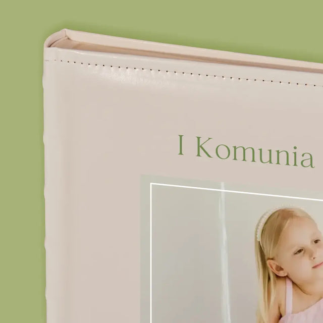 Zdjęcie i Podpis: Komunia Zdjęcie Krzyż - Album Na Zdjęcia