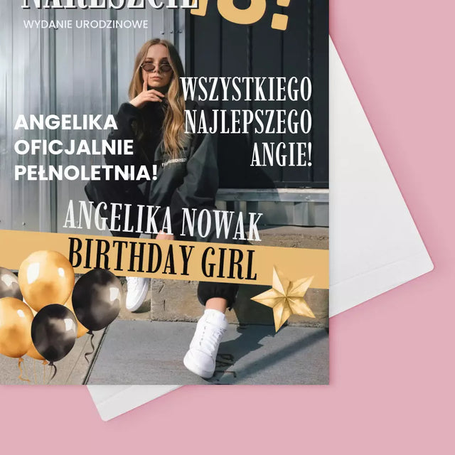 Okładka Magazynu: Nareszcie 18 - Kartka z Życzeniami