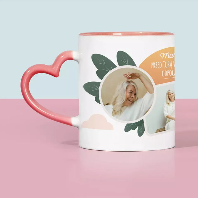 Fotokolaż: Wymarzony Odpoczynek - Kubek z Nadrukiem