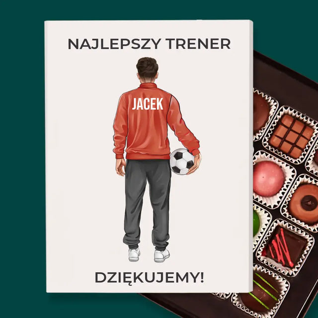 Kreator Postaci: Najlepszy Trener - Personalizowane Praliny