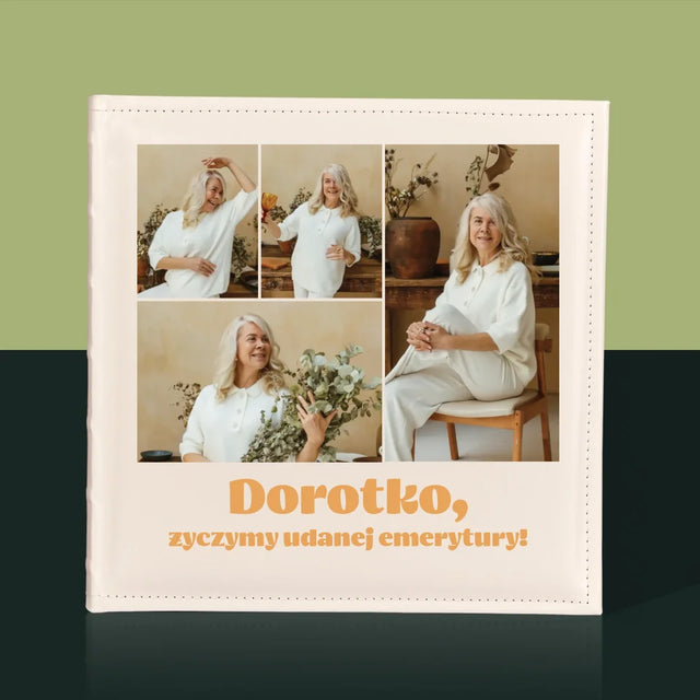 Fotokolaż: Udanej Emerytury - Album Na Zdjęcia