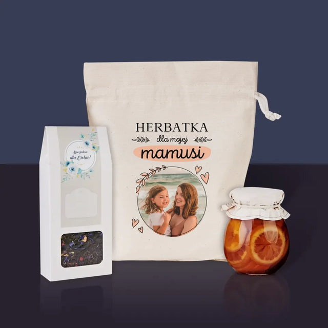 Zdjęcie i Podpis: Herbatka Dla Mamusi - Herbata w Woreczku