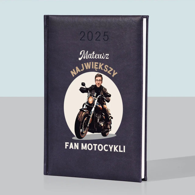 Twoja Postać: Fan Motocykli - Kalendarz Książkowy