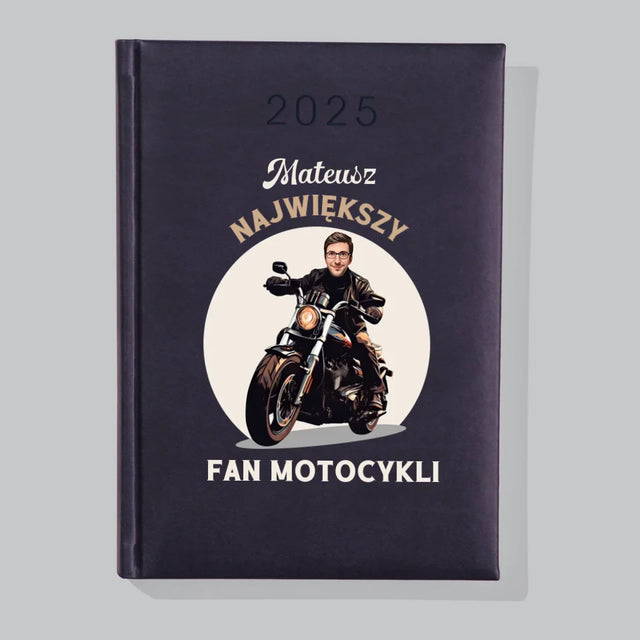 Twoja Postać: Fan Motocykli - Kalendarz Książkowy