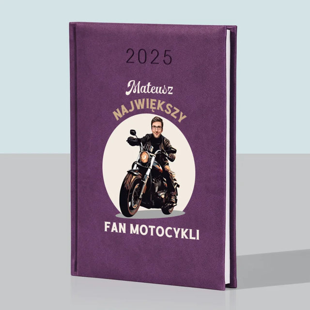 Twoja Postać: Fan Motocykli - Kalendarz Książkowy