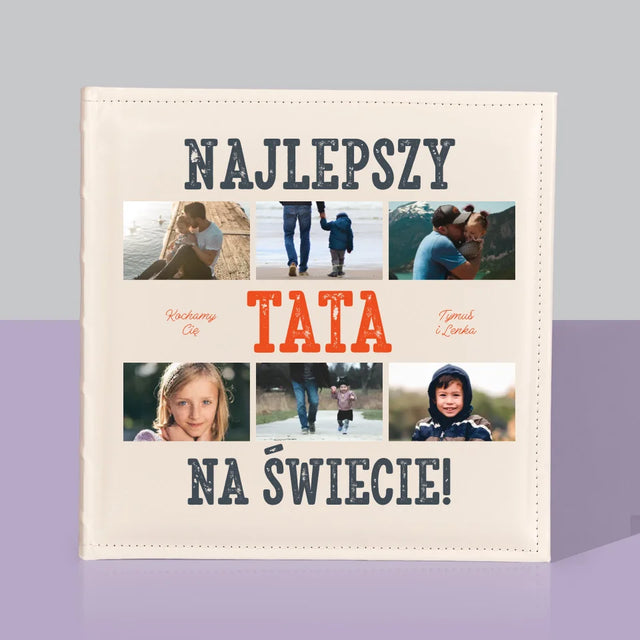 Fotokolaż: Najlepszy Tata Na Świecie - Album Na Zdjęcia