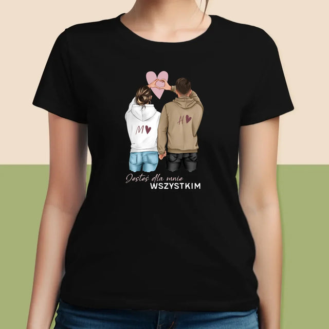 Kreator Postaci: Para Serce - Koszulka Damska