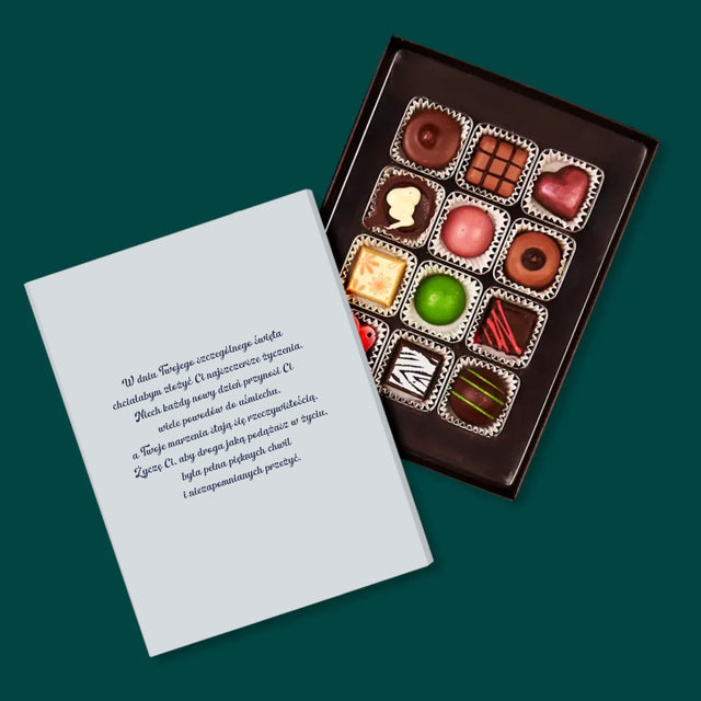 Fotokolaż: 40 Lat - Personalizowane Praliny