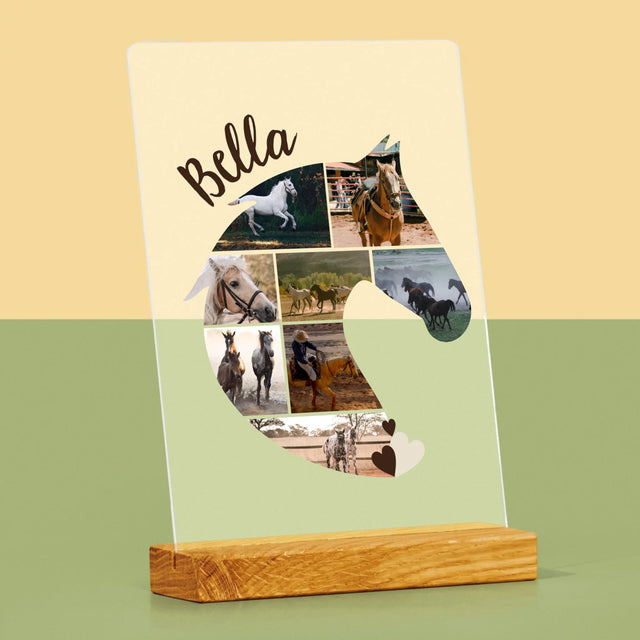 Kształt Ze Zdjęć: Koń - Wydruk Na Szkle Akrylowym