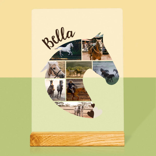 Kształt Ze Zdjęć: Koń - Wydruk Na Szkle Akrylowym