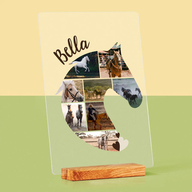 Kształt Ze Zdjęć: Koń - Wydruk Na Szkle Akrylowym