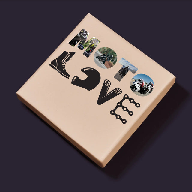 Słowo Ze Zdjęć: Motolove - Personalizowane Puzzle