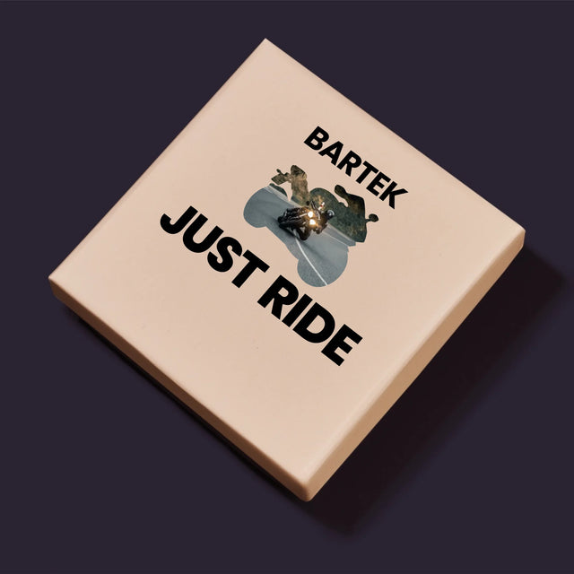 Kształt Ze Zdjęć: Just Ride - Personalizowane Puzzle