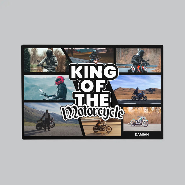 Fotokolaż: King Of The Motorcycle - Podkładka Na Biurko