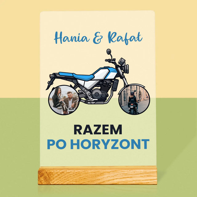 Fotokolaż: Razem Po Horyzont - Wydruk Na Szkle Akrylowym