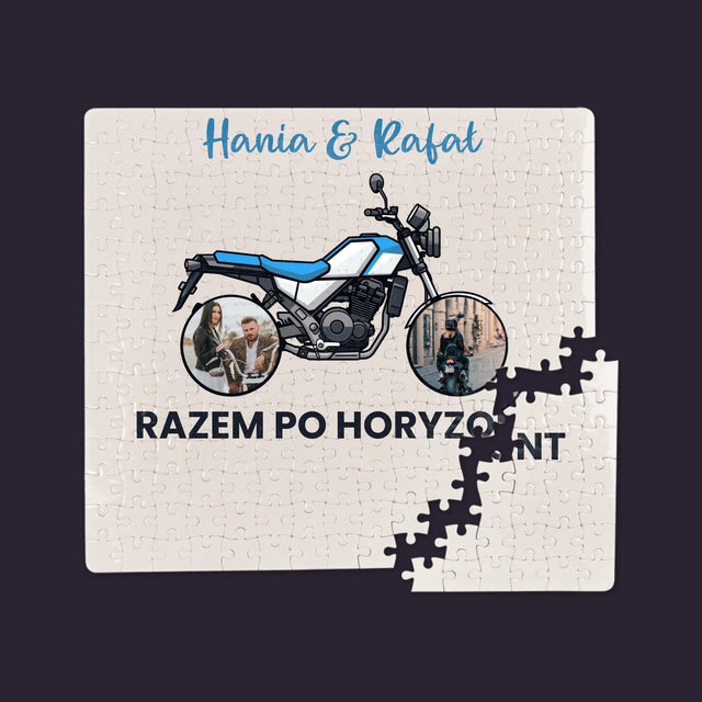 Fotokolaż: Razem Po Horyzont - Personalizowane Puzzle