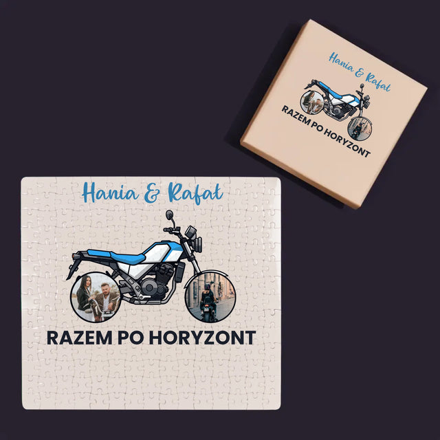 Fotokolaż: Razem Po Horyzont - Personalizowane Puzzle