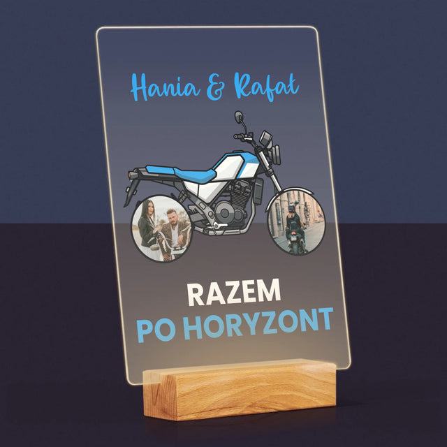 Fotokolaż: Razem Po Horyzont - Wydruk Na Szkle Akrylowym