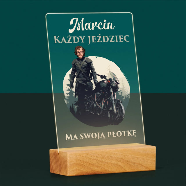 Twoja Postać: Każdy Jeździec - Wydruk Na Szkle Akrylowym