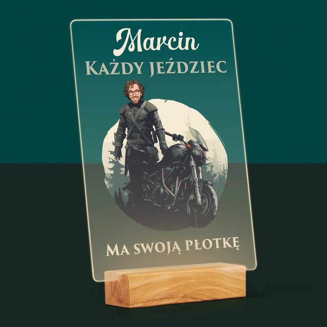 Twoja Postać: Każdy Jeździec - Wydruk Na Szkle Akrylowym