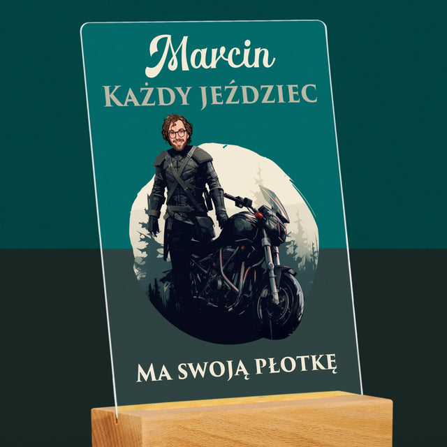 Twoja Postać: Każdy Jeździec - Wydruk Na Szkle Akrylowym